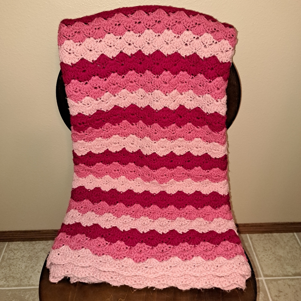 Vintage 80's Afghan